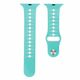 BStrap Apple Watch Silicone Sport 42/44/45mm pašček, Teal White