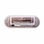 Essence Brow Powder Set paletka senčil za obrvi 2,3 g odtenek 01 Light &amp; Medium za ženske
