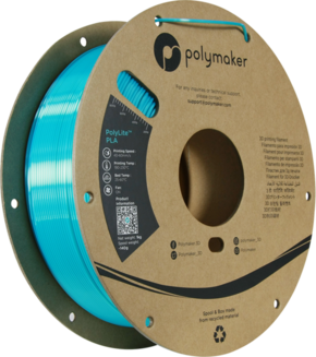 PolyLite Silk PLA Light Blue - 1