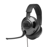JBL Quantum 200 gaming slušalke, 3.5 mm, črna, 100dB/mW, mikrofon
