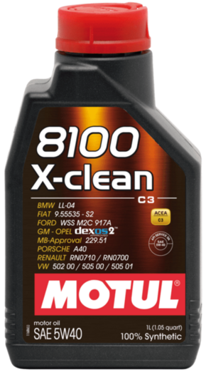 Motul olje 8100 X-Clean C3 5W40