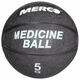 Merco Črna gumijasta medicinska žoga, 5 kg