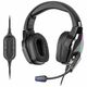 Northix Slušalke za gaming - rgb - črne