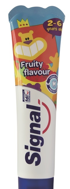 SIGNAL otroška zobna pasta Fruity 50 ml (3-6 let)