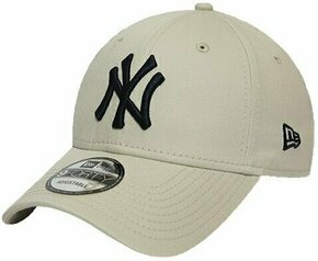 New Era bombažna kapa - bež. Baseball kapa iz kolekcije New Era. Model izdelan iz prijavno gradivo.
