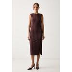 Patrizia Pepe obleka rjava 8A0555.C7001