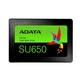 Adata SU650 SSD 256GB, 2.5”, NVMe/SATA