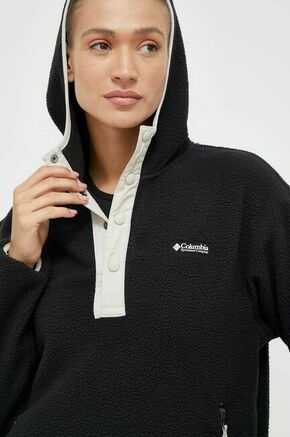 Športni pulover Columbia Helvetia Iconic Sister črna barva