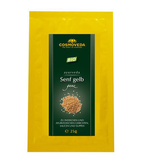 Cosmoveda Celovita BIO semena rumene gorčice - 25 g