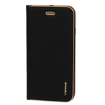 Havana Premium preklopna torbica Samsung Galaxy S23 Plus 5G - črna z zlatim robom