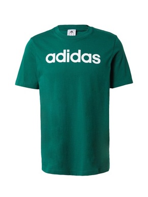 Bombažna kratka majica adidas zelena barva - zelena. Kratka majica iz kolekcije adidas