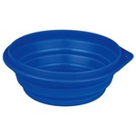 posodo za hrano za hišne ljubljenčke trixie 25012 modra rdeča silikon 1 l