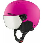 Alpina Zupo Visor Q-Lite Junior Ski helmet Pink Matt S Smučarska čelada