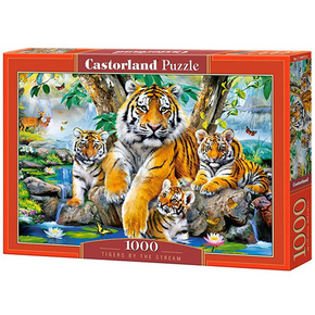 WEBHIDDENBRAND CASTORLAND Puzzle Tigri ob reki 1000 kosov