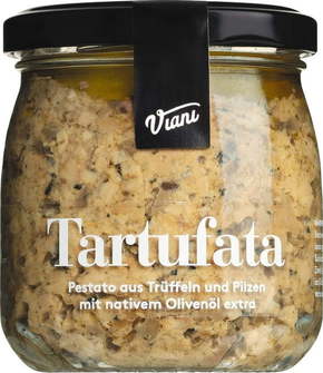 Viani Alimentari TARTUFATA - Pestato di funghi misti e tartufo - 170 g