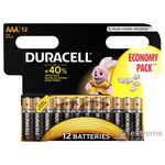 Duracell baterija 12KOM, Tip AAA, 1.5 V