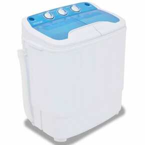 VidaXL Mini pralni stroj z dvojnim bobnom 5
