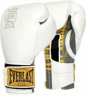 Everlast 1912 H&amp;L Sparring Gloves White 16 oz