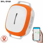 Blow BL011 GPS tracking naprava za sledenje živali, ljudi, predmetov, univerzalna, 6,5 cm, oranžna