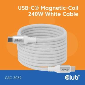 Club3D Magnetni kabel USB-C