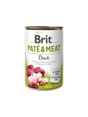 Brit Paté &amp; Meat Duck v pločevinki - 400 g