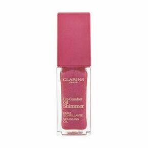 Clarins Lip Comfort Oil Shimmer olje za lepše in negovane ustnice 7 ml odtenek 05 Pretty In Pink za ženske
