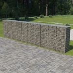 Gabionska stena s pokrovi iz pocinkanega jekla 600x50x150 cm