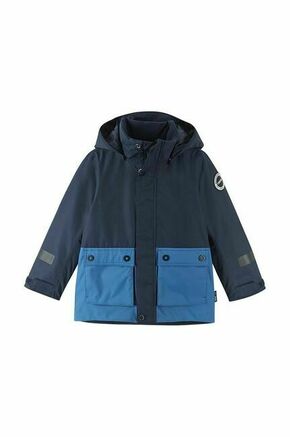 Otroška zimska jakna Reima Luhanka mornarsko modra barva - mornarsko modra. Otroška zimska jakna iz kolekcije Reima. Podložen model