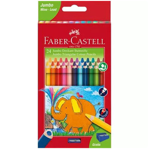 Faber-Castell Pastelke Extra Jumbo 24 barv