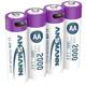 Ansmann Set 4x AA Li-Ion baterij Ansmann, 1800 mAh