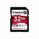 Kingstonova kartica SDHC 32GB Canvas React Plus SDHC UHS-II 300R/260W U3 V90 za Full HD/4K/8K