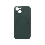 Chameleon Apple iPhone 14 Plus - Usnjen magnetni ovitek (Leather Magnetic) - zelen