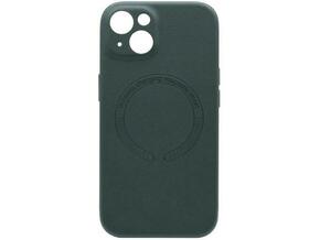 Chameleon Apple iPhone 14 Plus - Usnjen magnetni ovitek (Leather Magnetic) - zelen