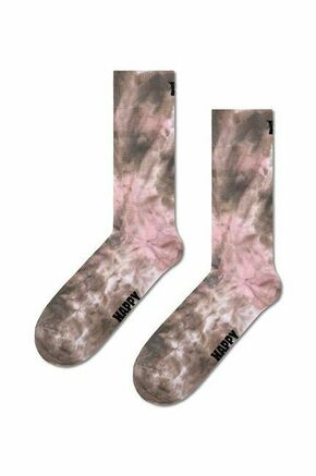 Nogavice Happy Socks Tie-dye Sock - pisana. Nogavice iz kolekcije Happy Socks. Model izdelan iz elastičnega
