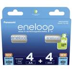 PANASONIC HR6 AA 2000mAh HR03 AAA 800mAh 8BP N (Blistr 4 4pcs)