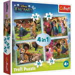 WEBHIDDENBRAND Trefl Puzzle Encanto 4v1 (35,48,54,70 kosov)