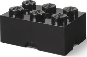 LEGO škatla za shranjevanje 6 - črna