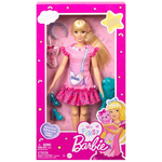Mattel Barbie Moja prva lutka Barbie - blondinka z mačkom HLL18