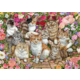 Jumbo FALCON Puzzle Mačke med rožami 1000 kosov