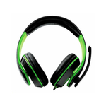 Stereo slušalke Esperanza Condor z mikrofonom, gamer, zelene