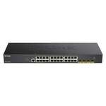 D-Link DGS-1250-28XMP switch, 24x/28x/4x, rack mountable