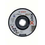 BOSCH Professional brusilna plošča X-LOCK Expert for Metal 125x6x22.23mm, kolenasta (2608619259)