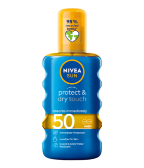 Nivea Invisible sun spray SPF 50 Sun Protect &amp; Dry 200 ml