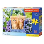 Aga CASTORLAND Puzzle 70 kosov - Ginger Kittens