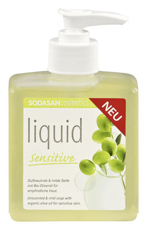Bio-tekoča mila iz rastlinskih olj - sensitiv - 300 ml