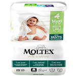 MOLTEX Moltex Pure &amp; Nature Maxi hlačne plenice, 7–12 kg (22 kosov)