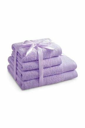 Komplet brisač 4-pack - vijolična. Komplet brisač iz kolekcije home &amp; lifestyle. Model izdelan iz tekstilnega materiala.