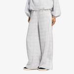 Hlače adidas Loose Check Track Pants Dash Grey M