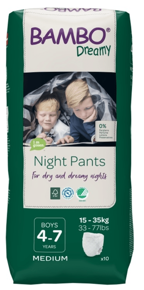 Bambo Nature Night Pants Boy 4-7 let