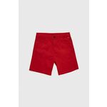 Otroške kratke hlače Birba&amp;Trybeyond rdeča barva - rdeča. Otroški kratke hlače iz kolekcije Birba&amp;Trybeyond. Model izdelan iz tanke, elastične tkanine. Visokokakovosten, udoben material.